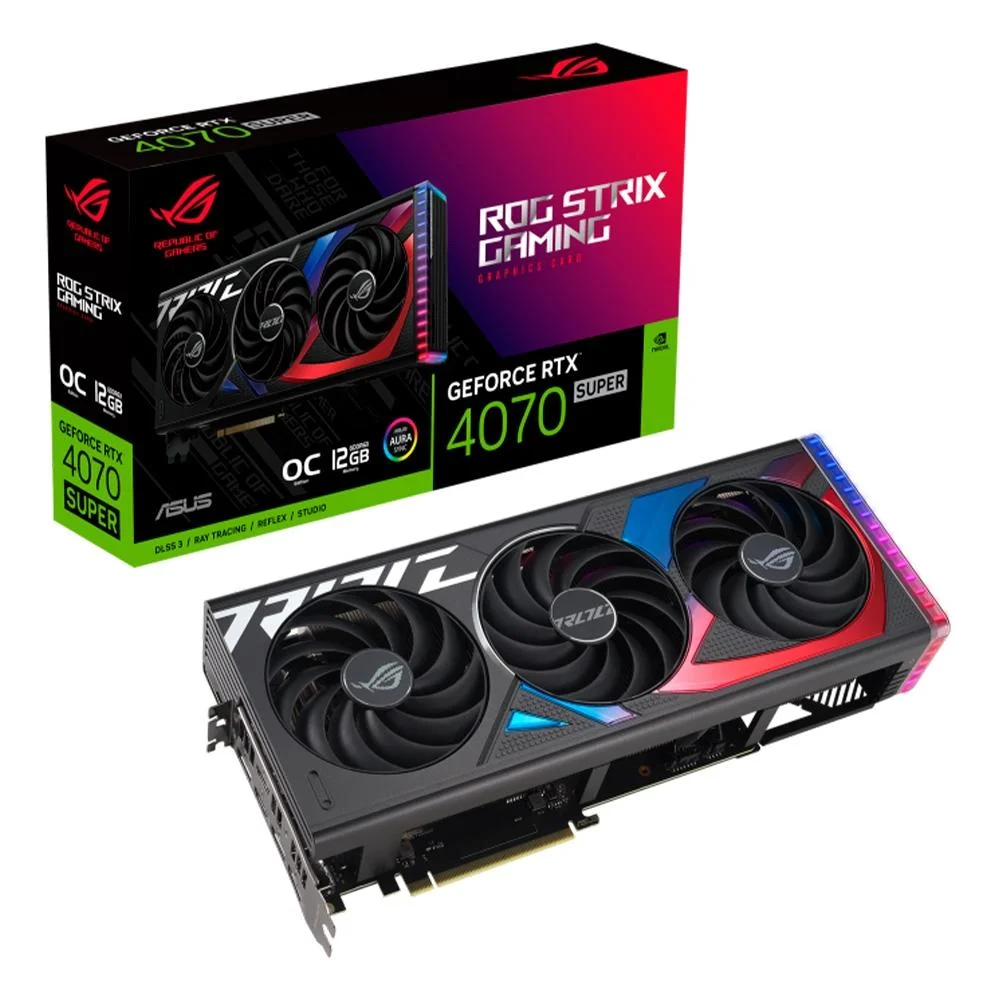 Placa de Vídeo ASUS RTX 4070 12GB